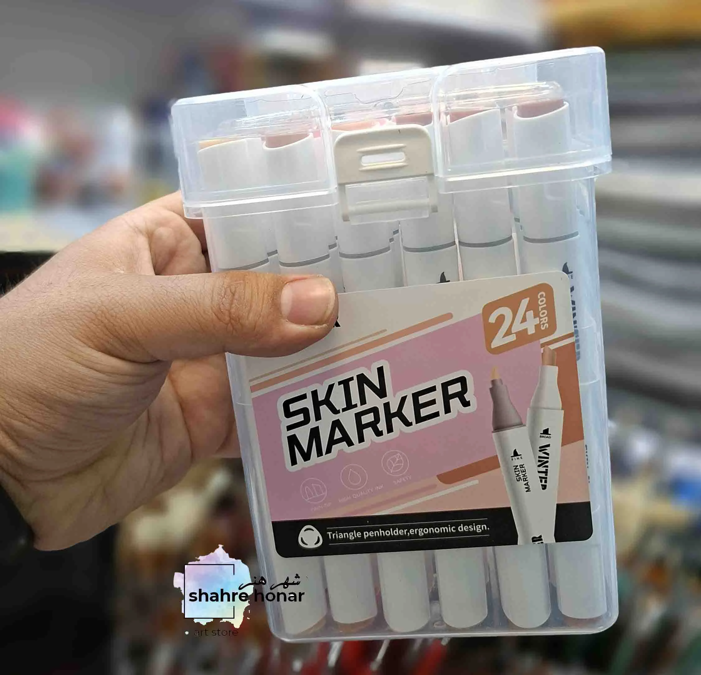 ماژیک راندو وینتر 24 رنگ پوست