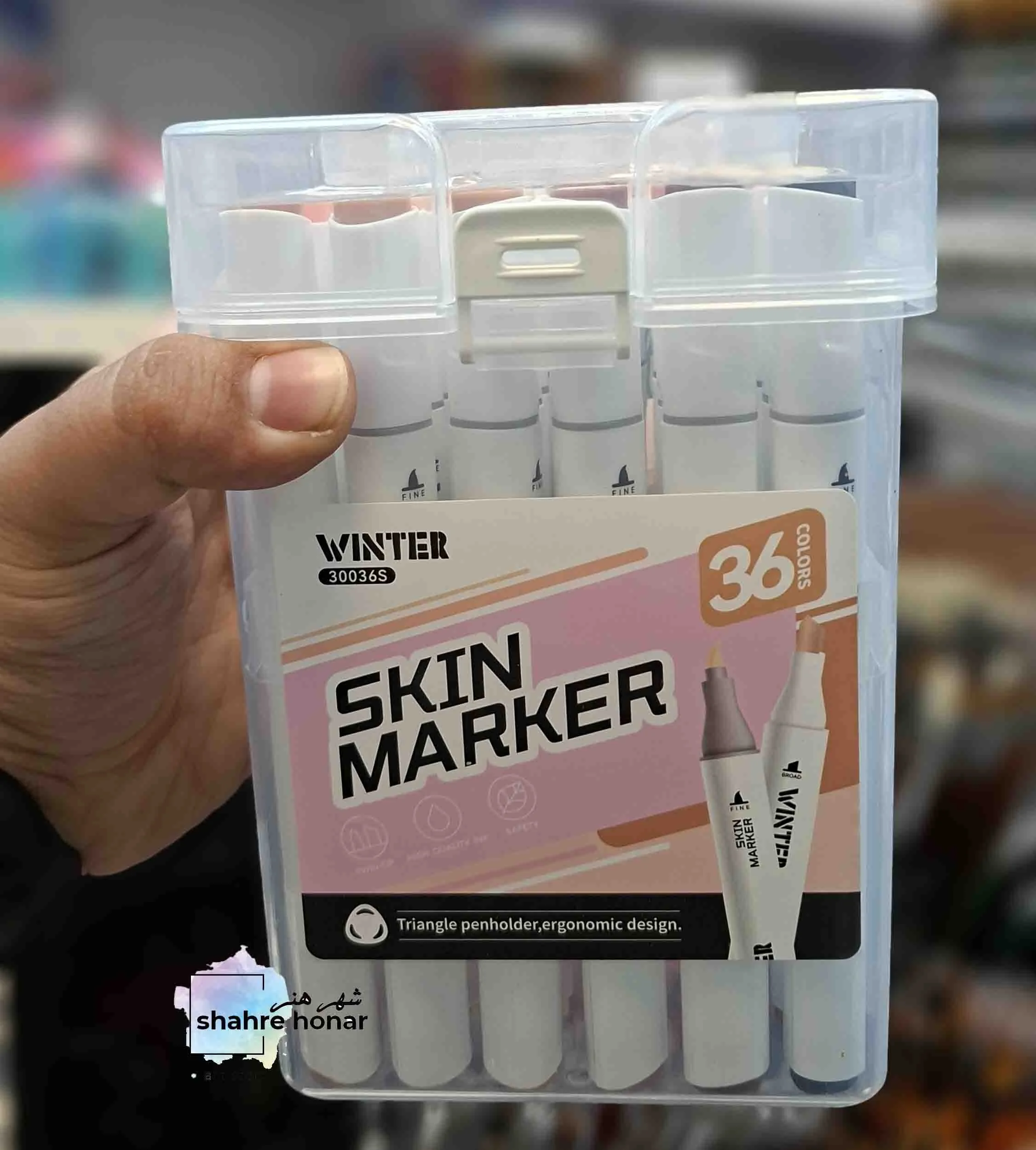 ماژیک راندو وینتر 36 رنگ پوست